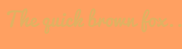 Image with Font Color E0B162 and Background Color FFA061